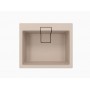 РИВЬЕРА 600 БЕЖЕВЫЙ FS Кухонная мойка из кварц. композита / 600 * 510 * 224 "FLORENTINA"