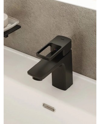 BILD (Черный матовый) Смеситель для умывальника "IDDIS"