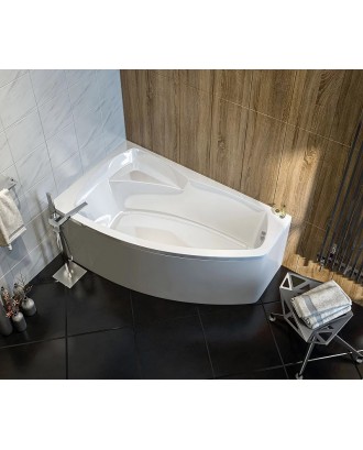 КАМЕЯ-PRO Ванна акр. 1,600  х 0,95 Правая с каркасом "BAS"