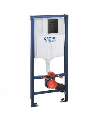 Инсталляция для унитаза 3в1 Grohe Rapid SL 38772001 BLACK (квадр. клавиша черная)