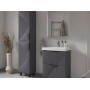 Geometry 60.2Y Тумба напольная графит Под Раковину LIKE 60 (9696)