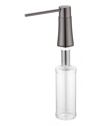 Диспенсер для кухни встраиваемый GUN METAL 630-GM