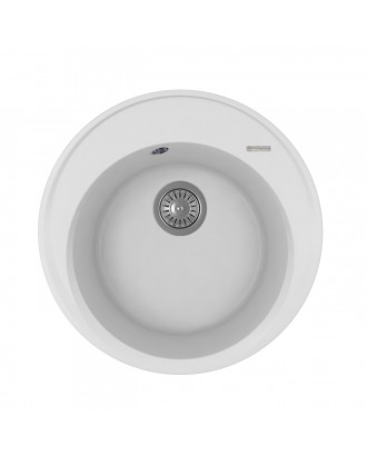 ЛАЦИО 510 ЖАСМИН Кухонная мойка из кварцевого композита / 510 * 510 * 224 "FLORENTINA"