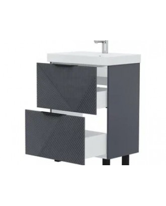 Geometry 70.2Y Тумба напольная графит Под Раковину LIKE 70 (9696)