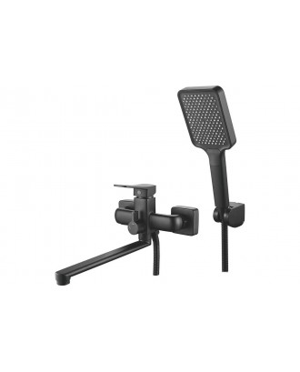 S9902Н Смеситель для ванной Черный