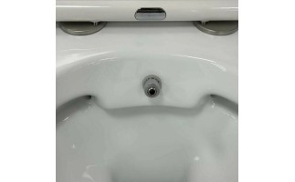 RB2342 Rimless Унитаз подвесной безободковый с функцией биде с сиденьем дюропласт/микролифт "REDO"