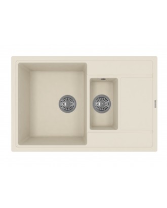 ЛИПСИ 780 K ШАМПАНЬ FG Кухонная мойка из кварцевого композита / 780 * 510 * 217 "FLORENTINA"