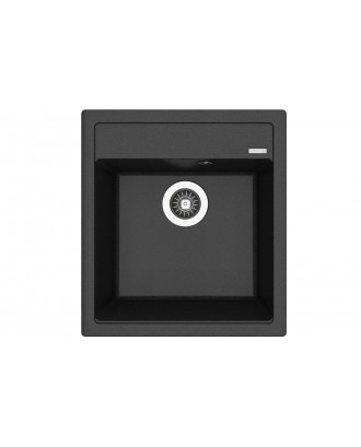 ЛИПСИ 460 АНТРАЦИТ FG Кухонная мойка из кварц. композита / 460 * 510 * 217 "FLORENTINA"