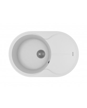 ЛАЦИО 780 ЖАСМИН Кухонная мойка из кварцевого композита / 780 * 510 * 217 "FLORENTINA"