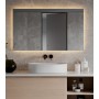 Trezhe Led 800*1200 Зеркало с сенсором, Теплая подсветка  "ПОСЕЙДОН34"