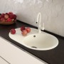 LACHA 760 БЕЖЕВЫЙ Мойка кухонная из кварц-гранита / 760*500*197 "LEMARK"