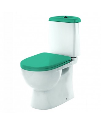 BEST LUX Унитаз Компакт Color Sea с сиденьем микролифт  г.Самара "SANITA LUXE"