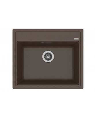 ЛИПСИ 600 БРАУНИ FG Кухонная мойка из кварцевого композита / 600 * 510 * 217 "FLORENTINA"