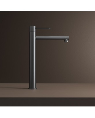 DUNA (Графит матовый) Смеситель для умывальника высокий "IDDIS"