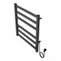 PALERMO 500/600 Полотенцесушитель электрический ГРАФИТ R 6 пер. AZARIO
