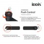 SLIDE Push Control (Черный матовый) Смеситель для умывальника "IDDIS"