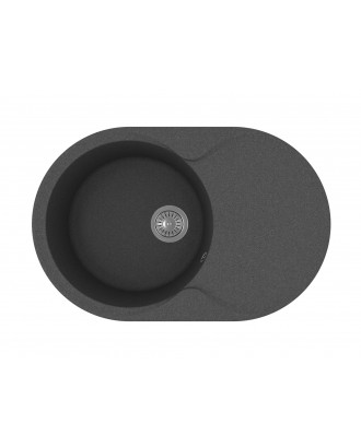 ЛАЦИО 780 черный Кухонная мойка