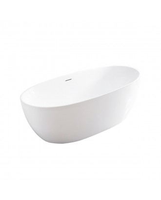 Ванна акриловая Vincea VBT-405-1700, 1700*800*580, цвет белый, щелевой перелив