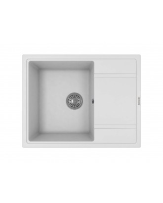 ЛИПСИ 650 МОНБЛАН FG Кухонная мойка из кварцевого композита / 650 * 510 * 217 "FLORENTINA"