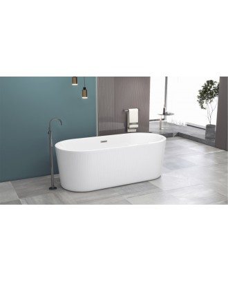 Reflejo 1700х750х585 Ванна акриловая Azario отдельностоящая, в комплекте с сифоном и металлической р