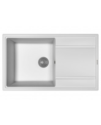 ЛИПСИ 860 МОНБЛАН FG Кухонная мойка из кварцевого композита / 860 * 510 * 217 "FLORENTINA"