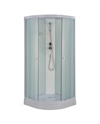 Душевая кабина LORANTO (CS-881ED13TM/W-100)1000х1000х2150 , поддон 14 см,