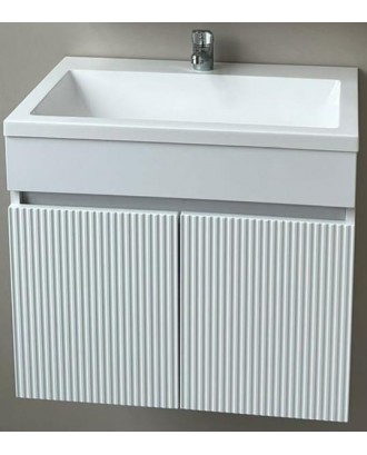 Акцент 60 тумба пд 2 двери с раковиной Fest 60