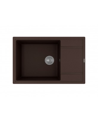 ЛИПСИ 780 XL БРАУНИ FG Кухонная мойка из кварцевого композита / 780 * 510 * 217 "FLORENTINA"