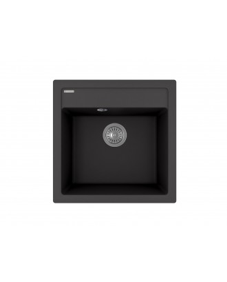 ЛИПСИ 510 АНТРАЦИТ FG Кухонная мойка из кварц. композита / 510 * 510 * 217 "FLORENTINA"