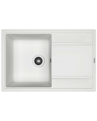 ЛИПСИ 780 МОНБЛАН FG Кухонная мойка из кварцевого композита / 780 * 510 * 217 "FLORENTINA"
