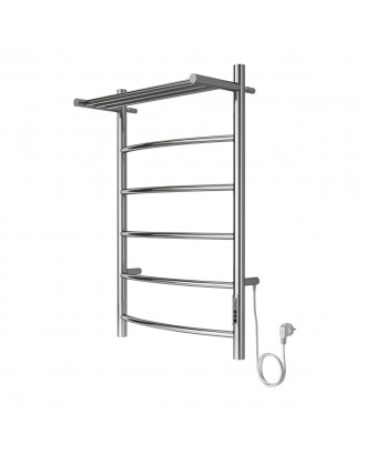 VERONA 500/800 Полотенцесушитель электрический с полкой R 5 пер. AZARIO