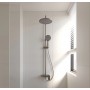 Душевая стойка FERRI brushed graphite