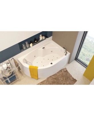 DIANA Ванна акриловая 150 * 90 - R  на каркасе "1 МАРКА"