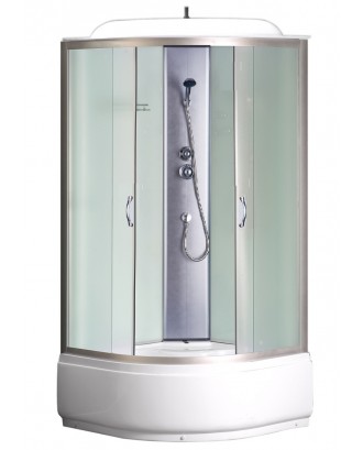 Душевая кабина LORANTO CS 6610 F 100*100 *215 .выс.под.мат. стекло