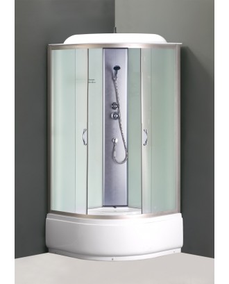 Душевая кабина LORANTO CS 6610 F 100*100 *215 .выс.под.мат. стекло