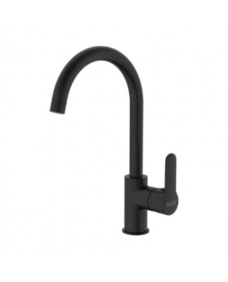 CUBA (Черный матовый) Смеситель для кухни "IDDIS"