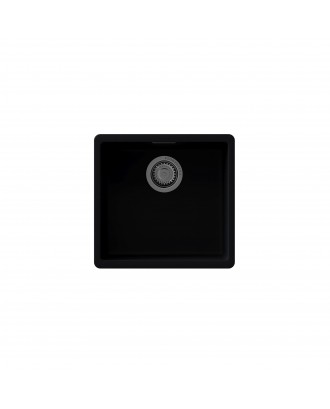 МАДЕНА 400 ЧЕРНЫЙ FS Кухонная мойка из кварц. композита / 440 * 420 * 217 "FLORENTINA"