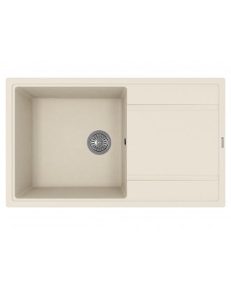 ЛИПСИ 860 ШАМПАНЬ FG Кухонная мойка из кварцевого композита / 860 * 510 * 217 "FLORENTINA"