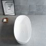 VBT-6S01MW Ванна 1700x750x550 Solid Surface белый матовый Vincea