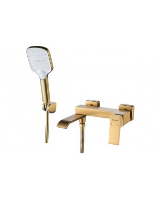 S4002G Смеситель для ванны Золотой сатин