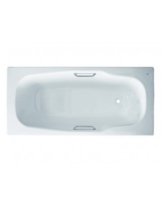 Ванна стальная ATLANTICA HG 180*80 белая 3,5 mm С отв. д/ручек"BLB"