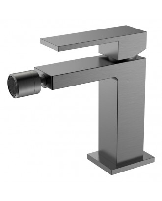 Смеситель для биде Qubic Gun Metal 476-GM