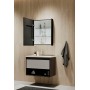Mirror Box black Led 600*800 Зеркало-шкаф "ПОСЕЙДОН34"
