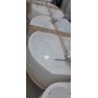 АВРОРА L 1600*1000 Ванна акриловая на раме + панель "ПОСЕЙДОН 34"